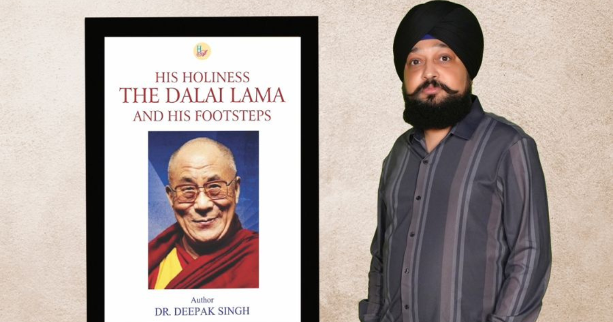 Dr. Deepak Singh’s Book 'His Holiness THE DALAI LAMA and His Footstep' Is Getting Rave Reviews*